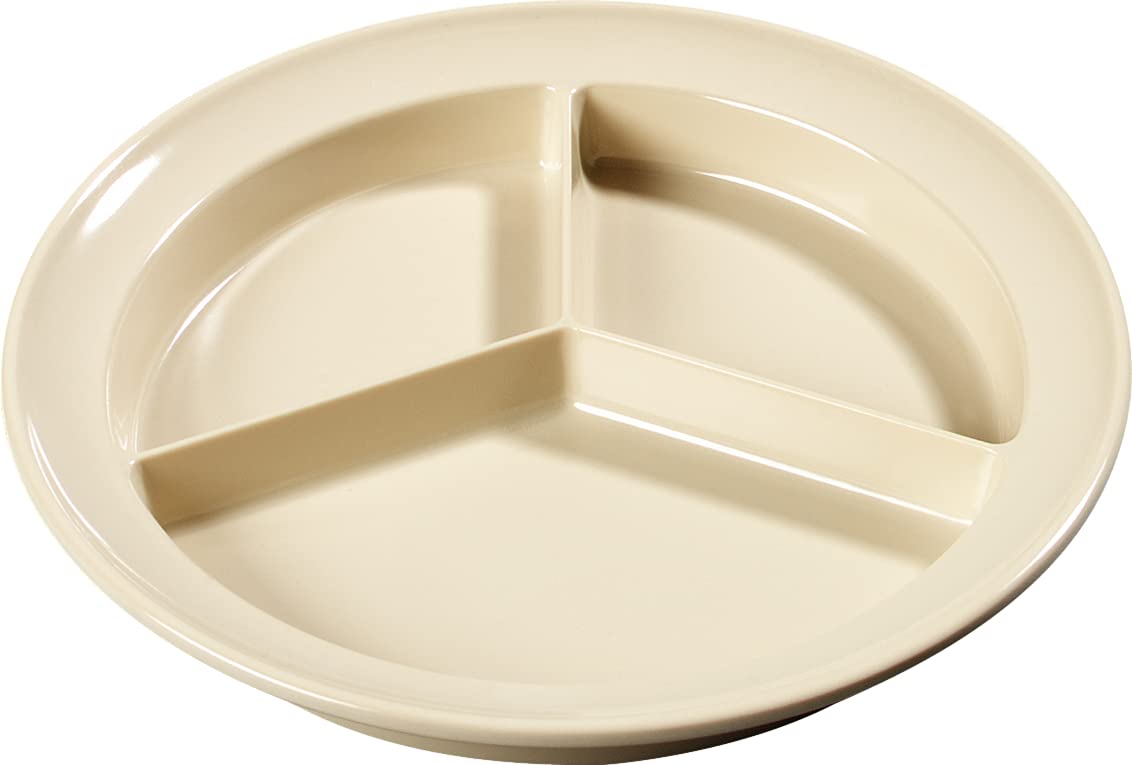 Divided Plate Deep Compartment Plate