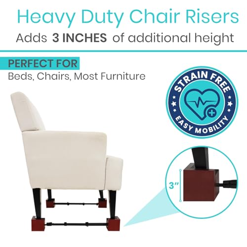 Vive Chair Risers (4 Pack)