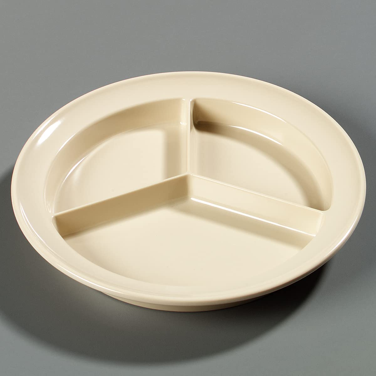 Divided Plate Deep Compartment Plate