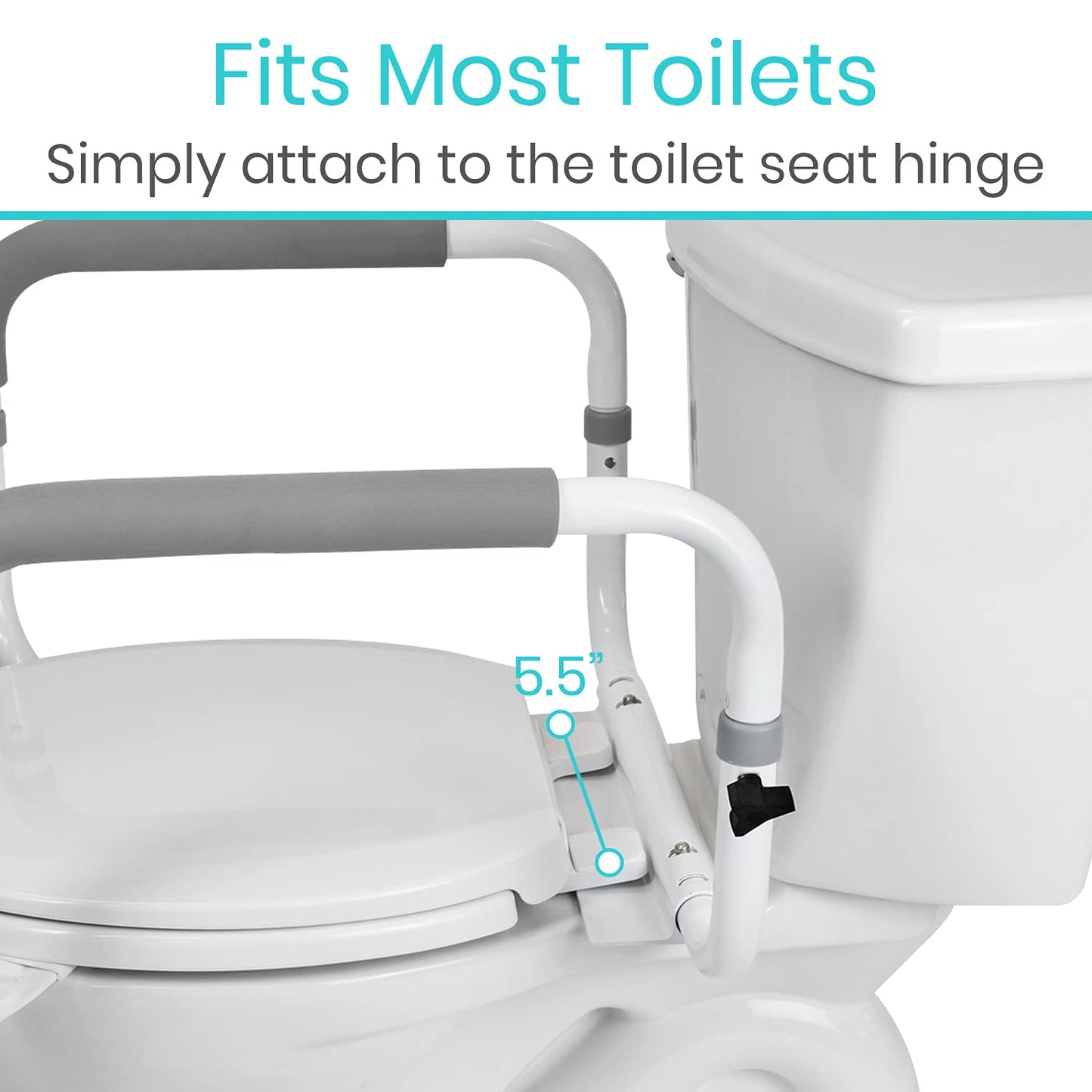 Vive Toilet Safety Rail