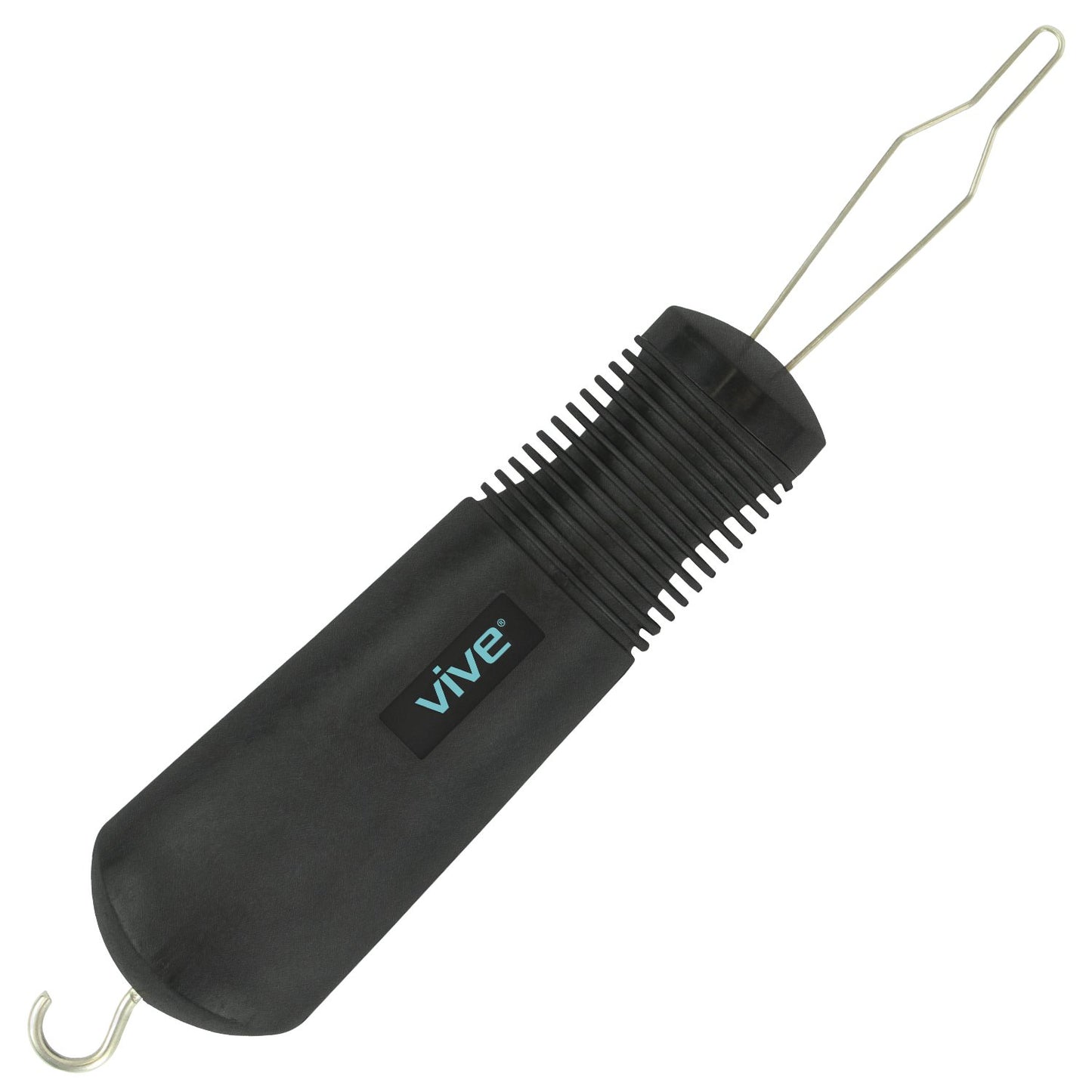 Vive Button Hook with Zipper Pull