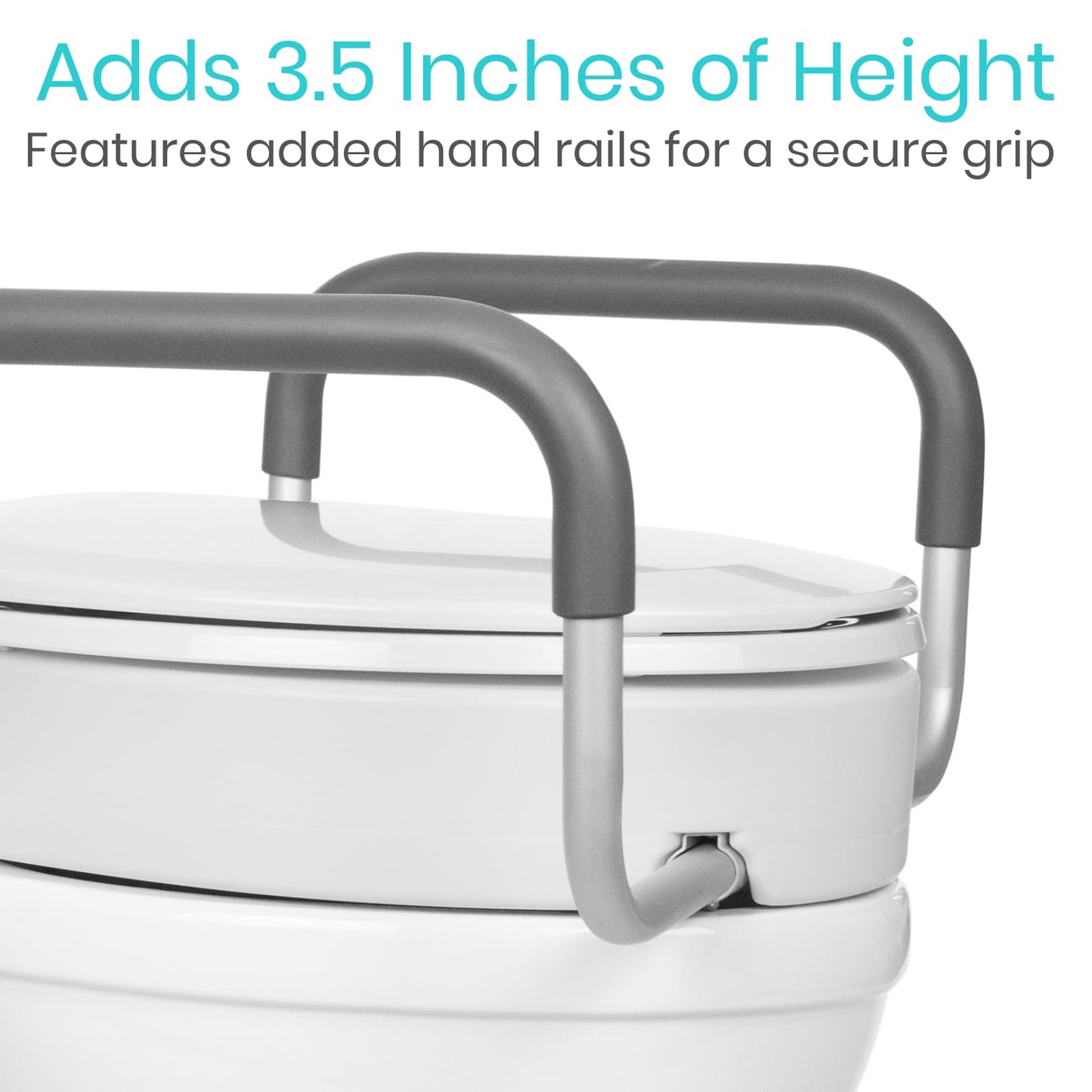 Vive Toilet Seat Risers with Handles