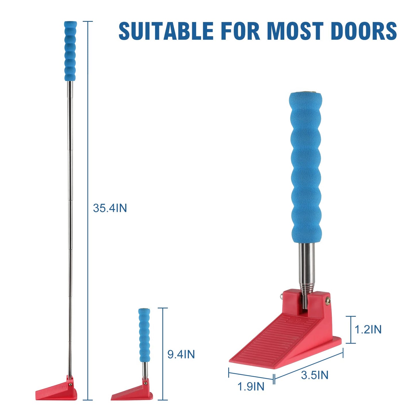 Remedic Telescopic Door Stopper Set of 2