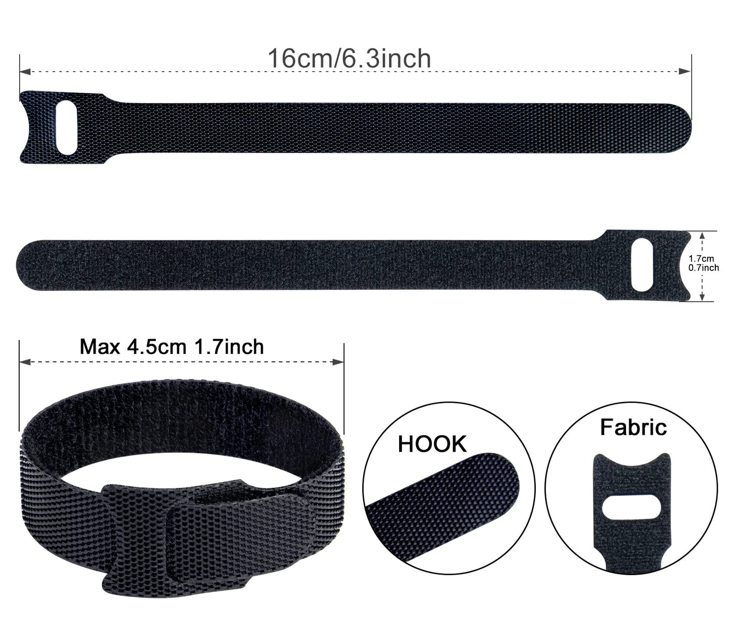 Reusable Fastening Cable Ties