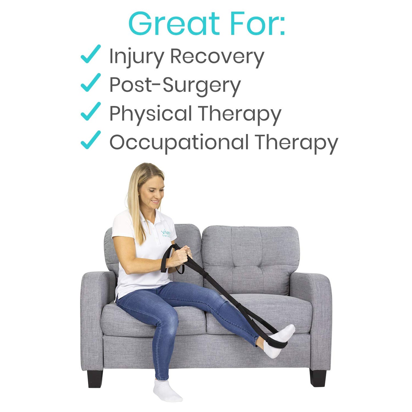 Vive Multi Purpose Proflex Leg Lifter Strap