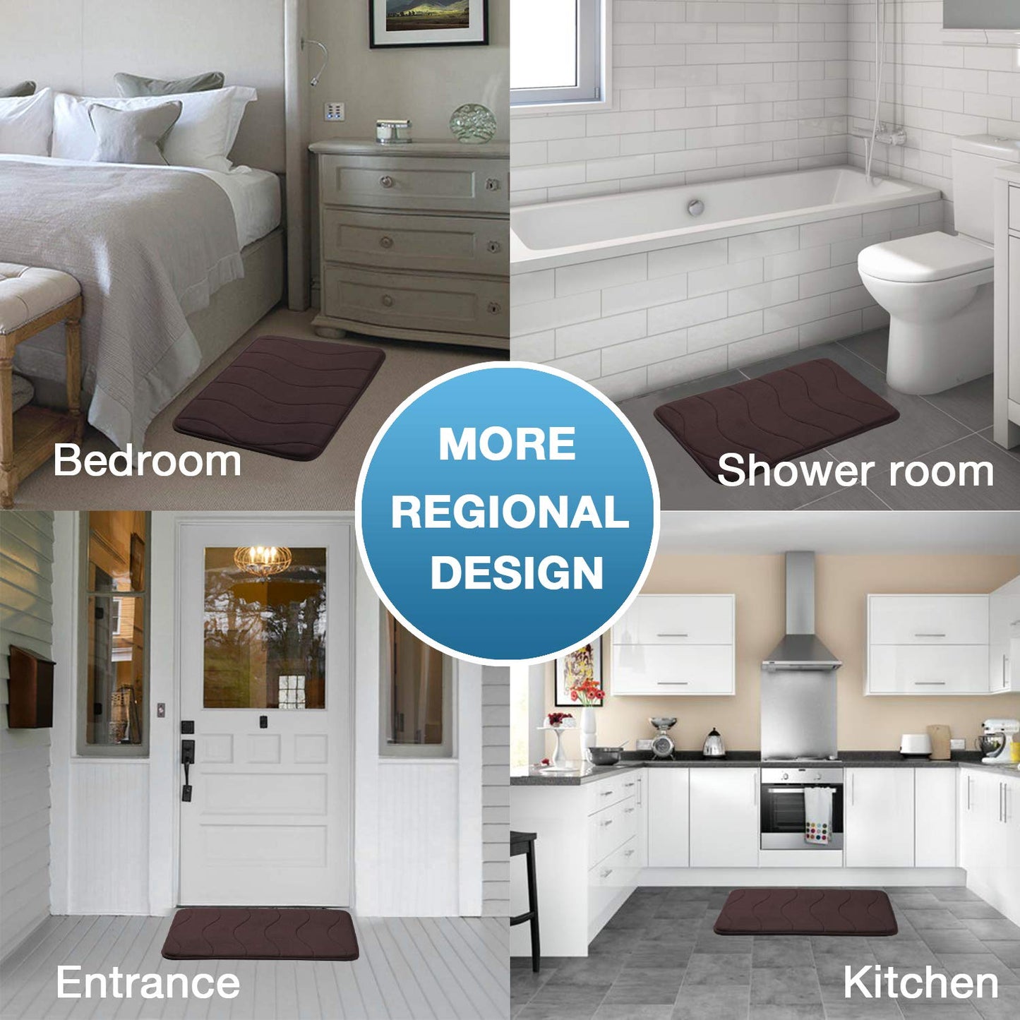 Memory Foam Bath Mat