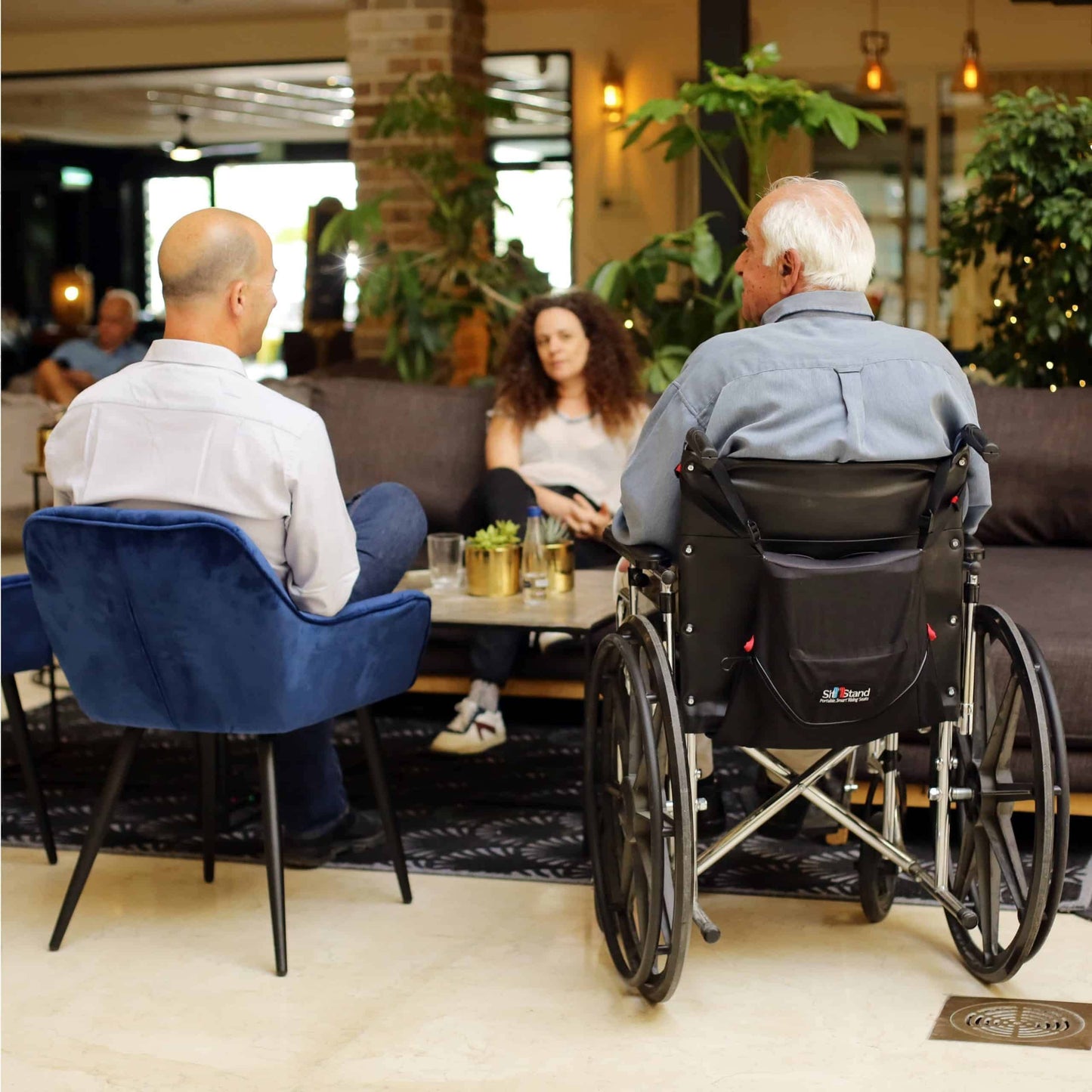 SitnStand Portable Smart Rising Seats for Wheelchair