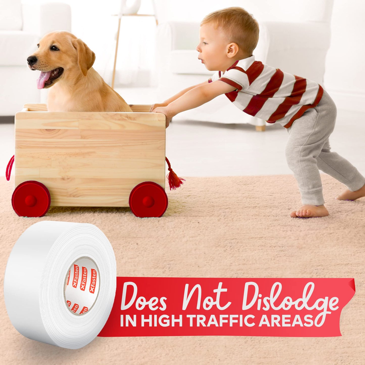 XFasten Double Sided Carpet Tape