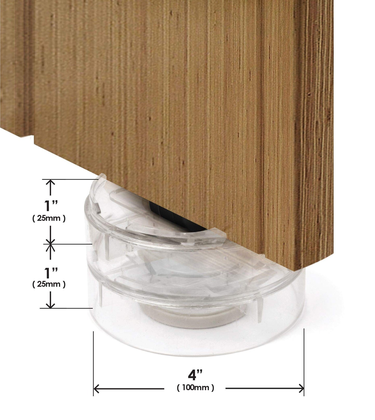 1 Inch Adjustable Bed Risers/Furniture Risers