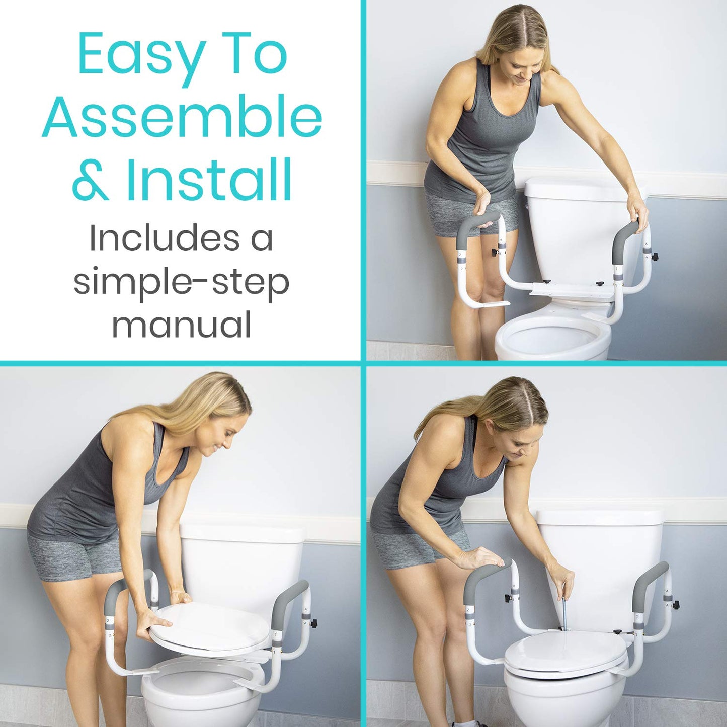 Vive Toilet Safety Rail
