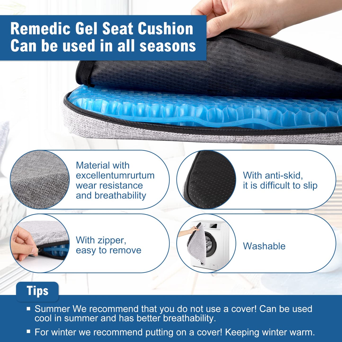remedic Gel Seat Cushion
