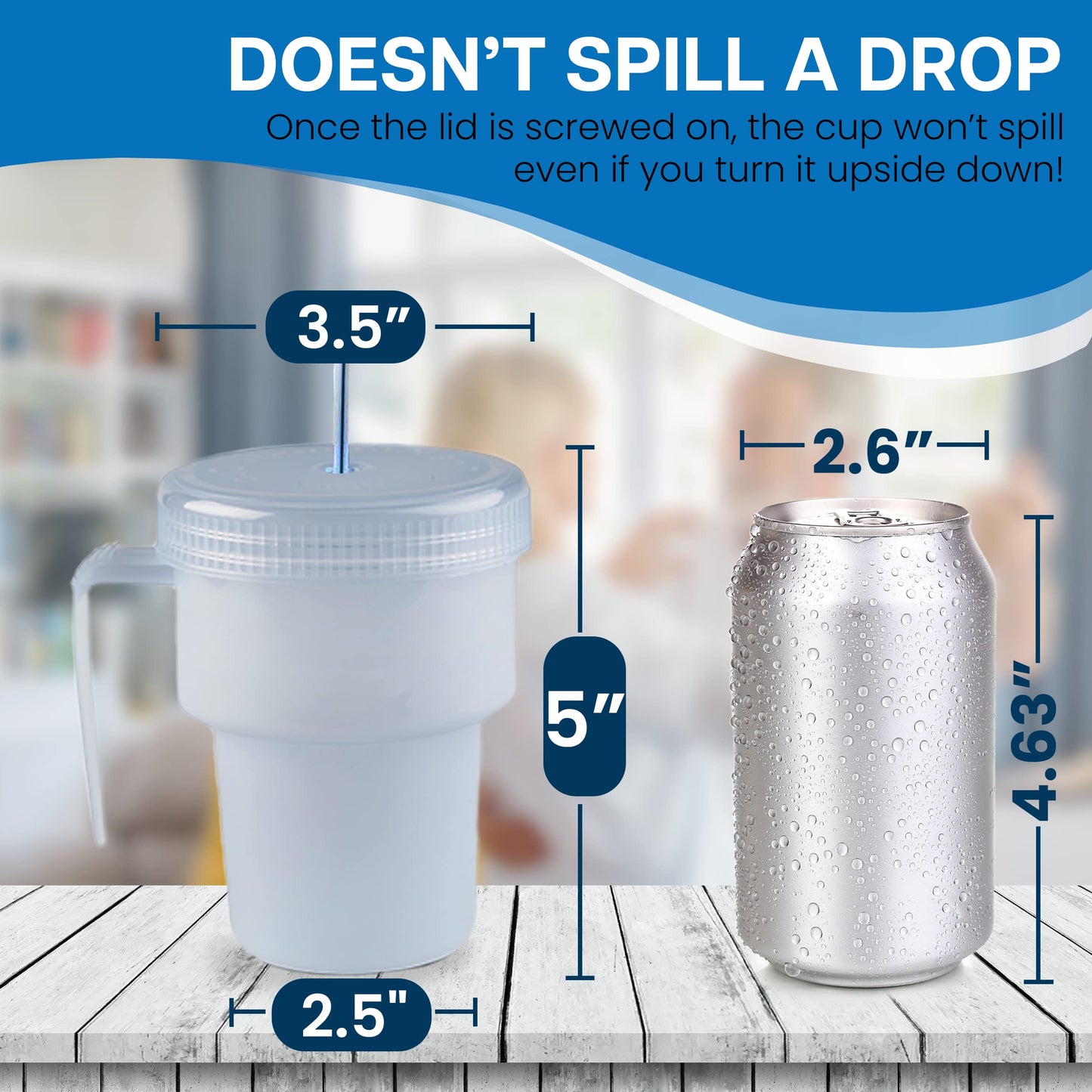 Spillproof Kennedy Cups - Pack of 3