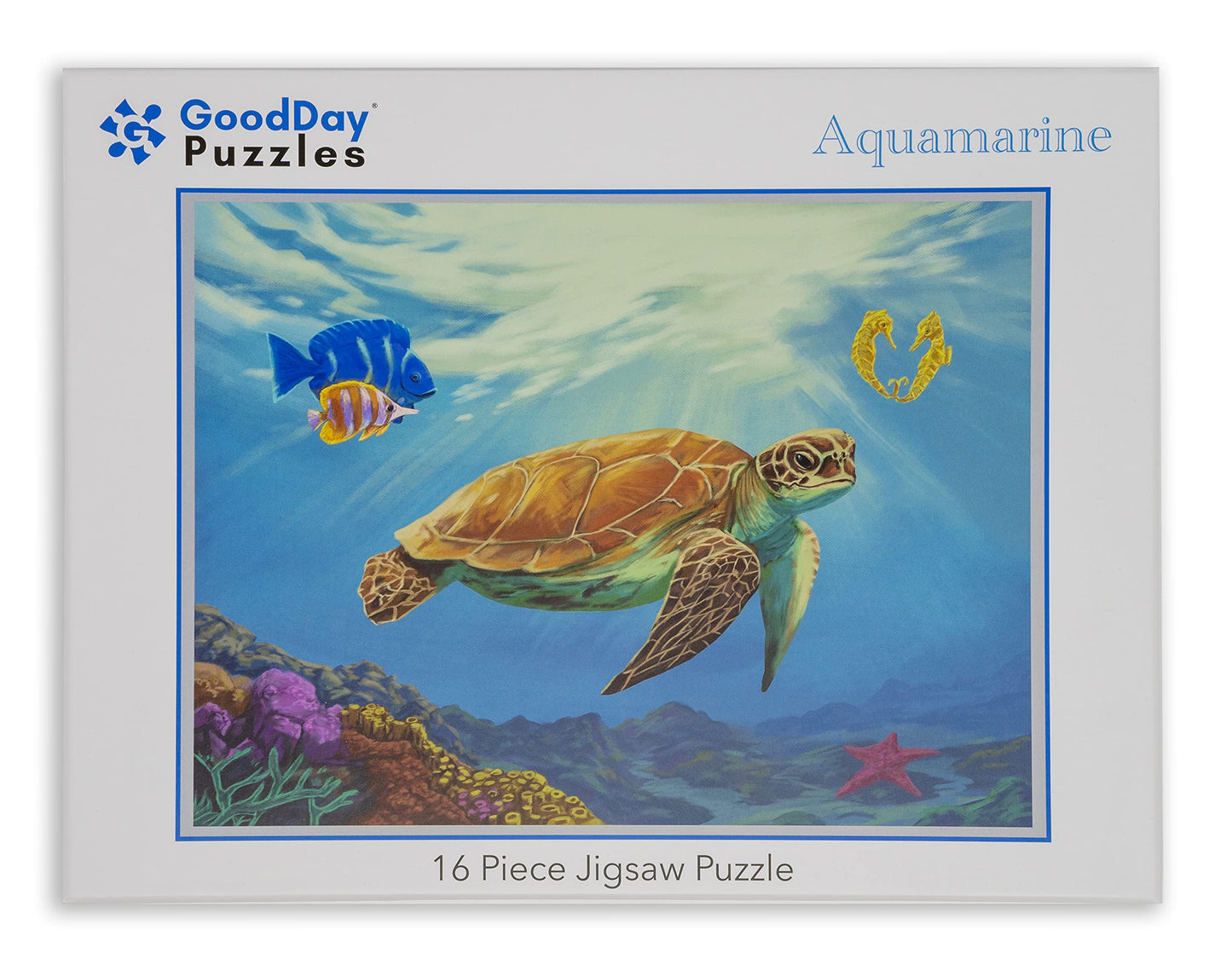 GoodDay 16 Large Piece Jigsaw 'Aquamarine'