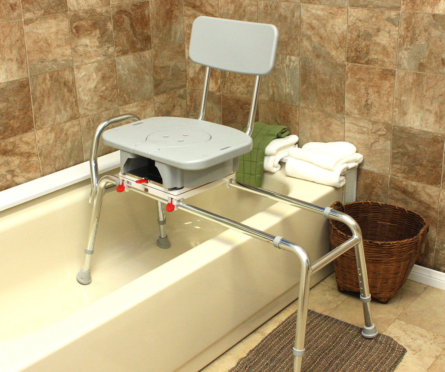 Eagle Health Swivel Sliding Tub Transfer Bench