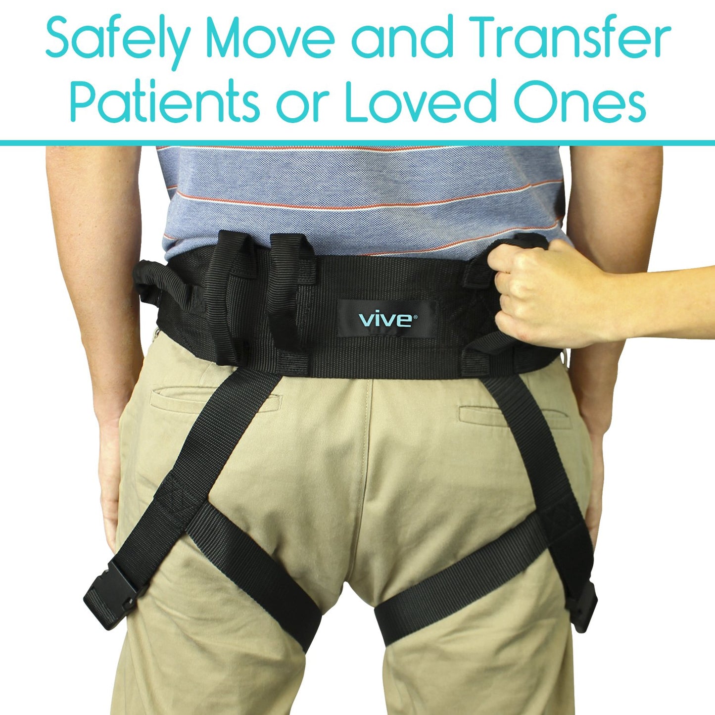 Vive Transfer Belt with Leg Loops