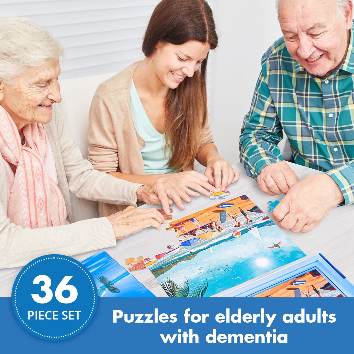 Assistex Dementia Jigsaw 36 Large Puzzle