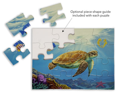 GoodDay 16 Large Piece Jigsaw 'Aquamarine'